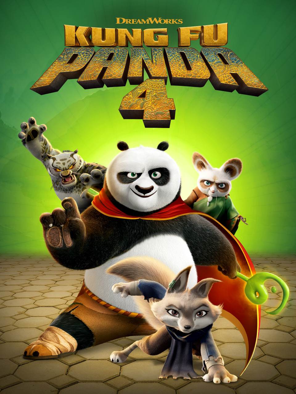 Kung Fu Panda 4 (2024) {Hindi + English} Dual Audio Animated Movie HD ESub