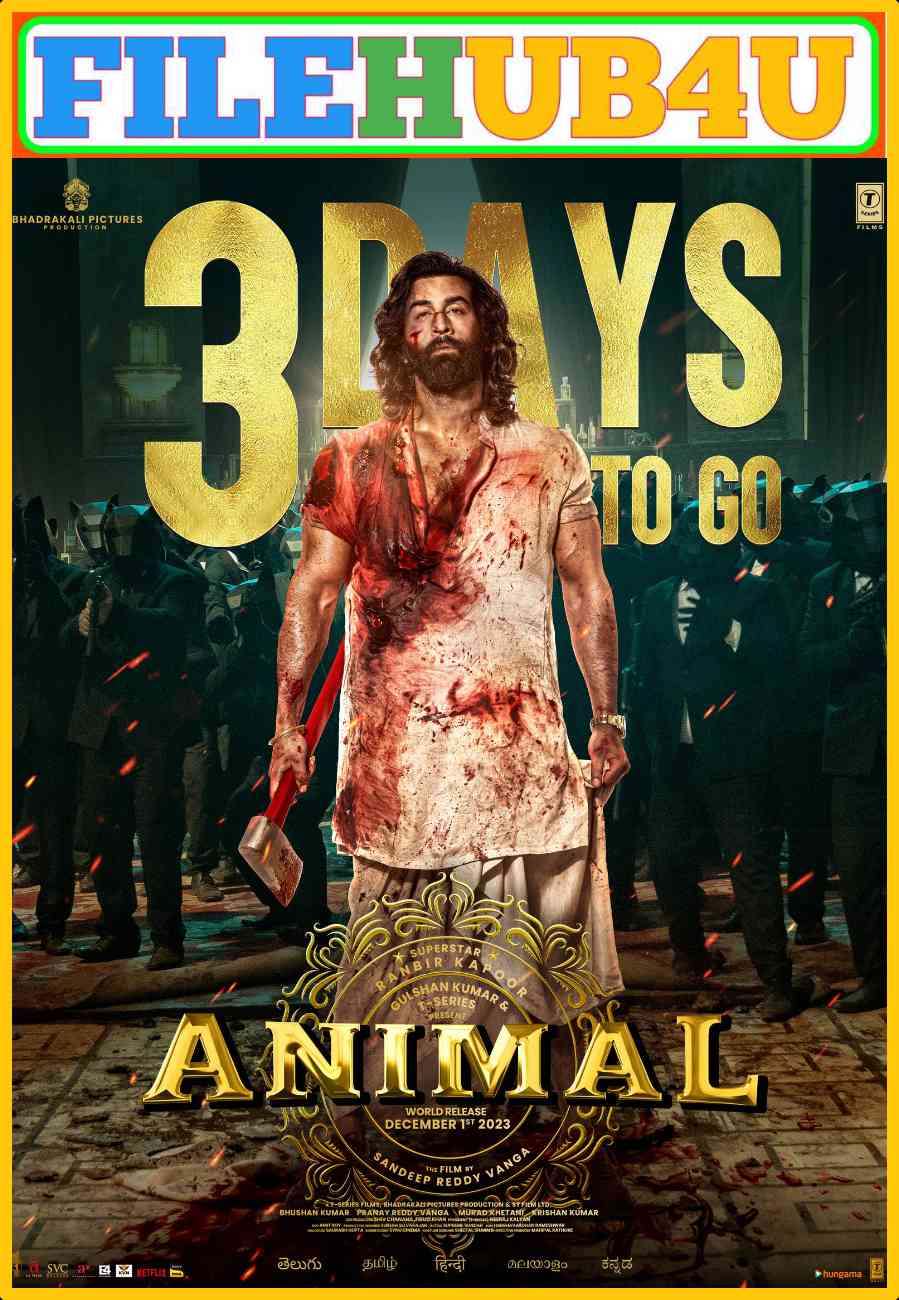 Animal (2023) Bollywood Hindi Full Movie PreDVD