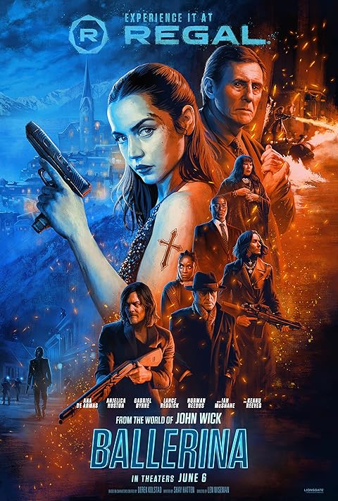 From the World of John Wick: Ballerina (2025) English & Hindi (Line) Dubbed