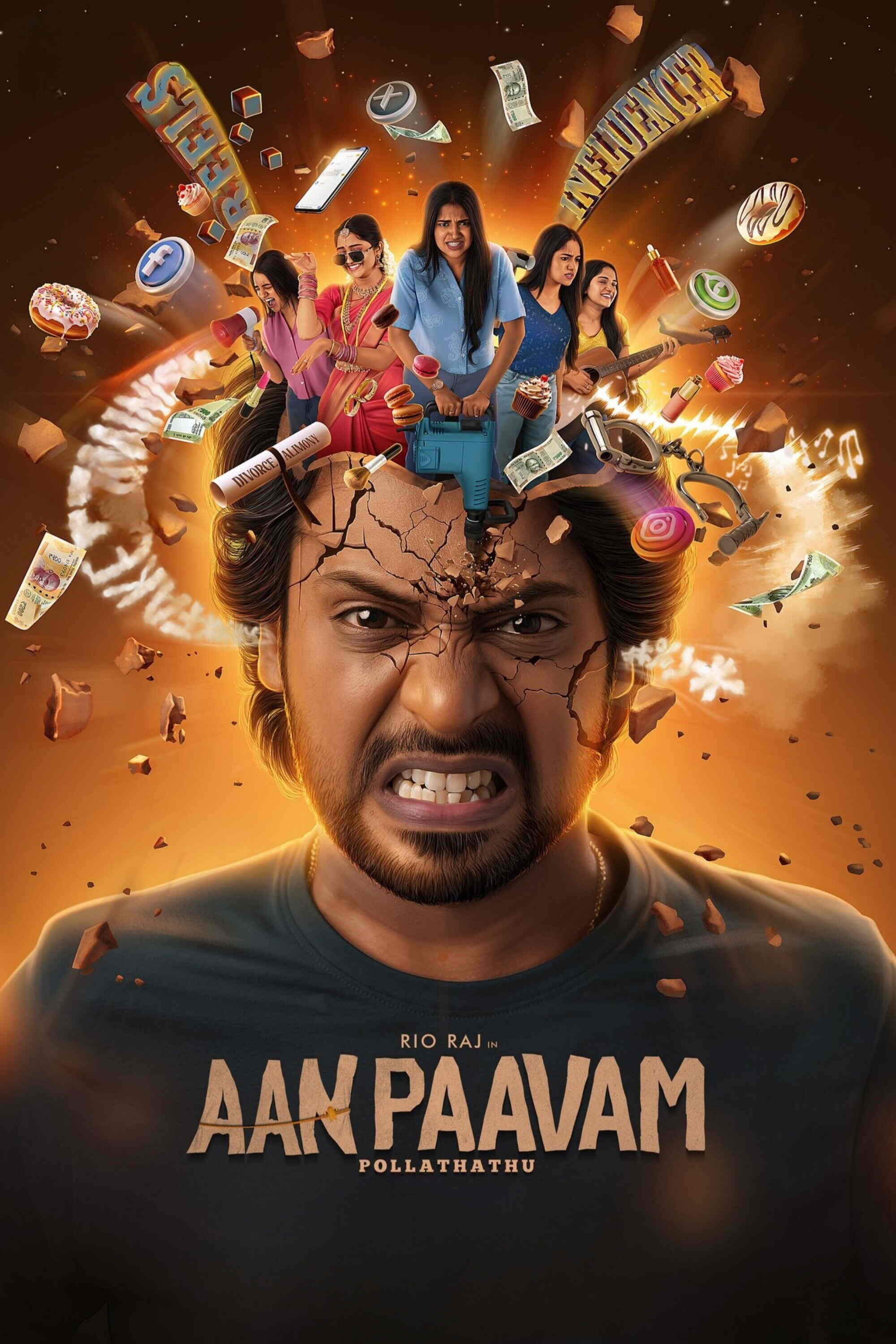 Aan Paavam Pollathathu (2025) DS4K Dual Audio [Hindi & Tamil] Full Movie HD ESub