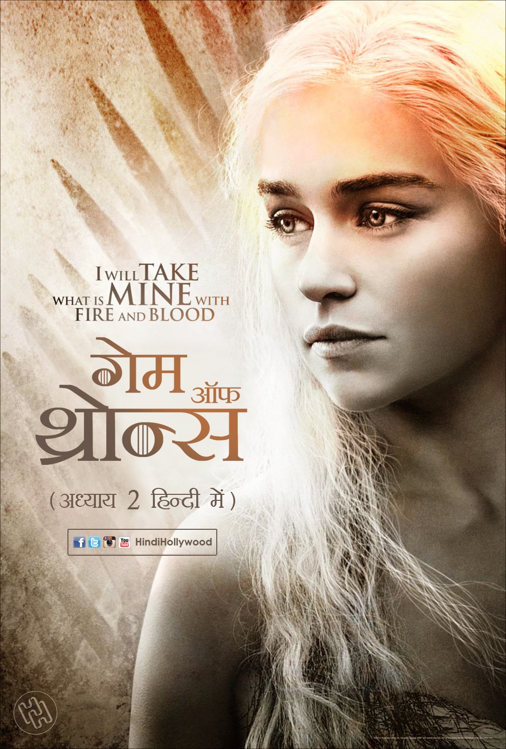 Game of Thrones S2 (2012) {Hindi +English} Dual Audio Completed Web Series HEVC BluRay ESub