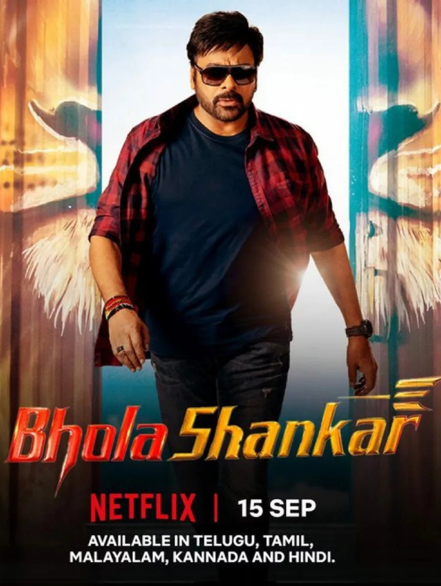 Bhola Shankar (2023) Hindi ORG Netflix WEB-DL – 480P | 720P | 1080P – x264 –  3.5GB ESub- Download