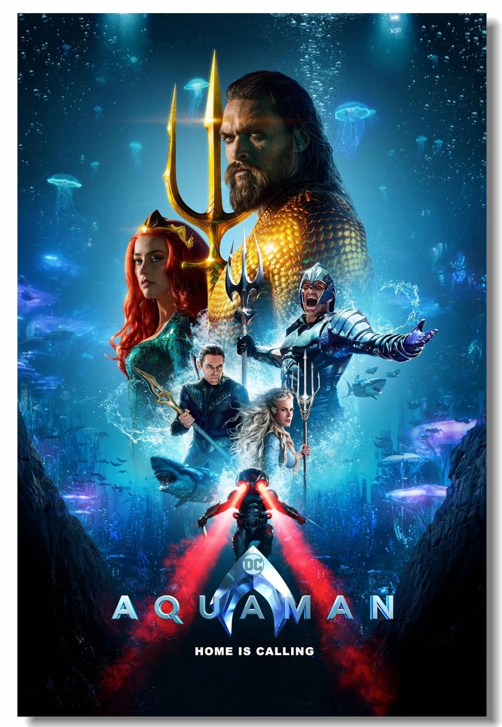 Aquaman (2018) {Hindi + English} Dual Audio Hollywood Movie IMAX BluRay HD ESub