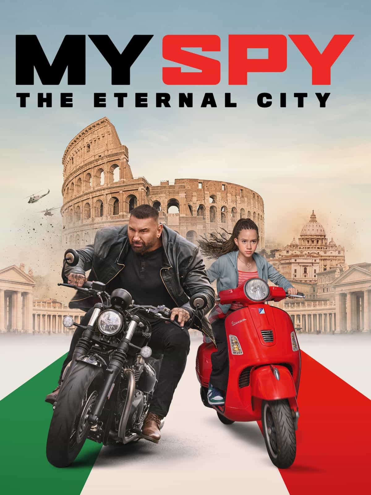 My Spy The Eternal City (2024) Dual Audio [Hindi - English] Full Movie HD ESub