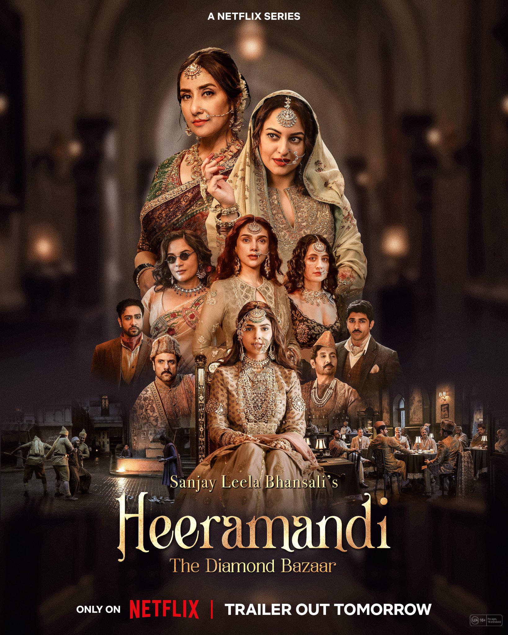 Heeramandi - The Diamond Bazaar S01 (2024) Hindi Completed Web Series HEVC ESub bolly4u