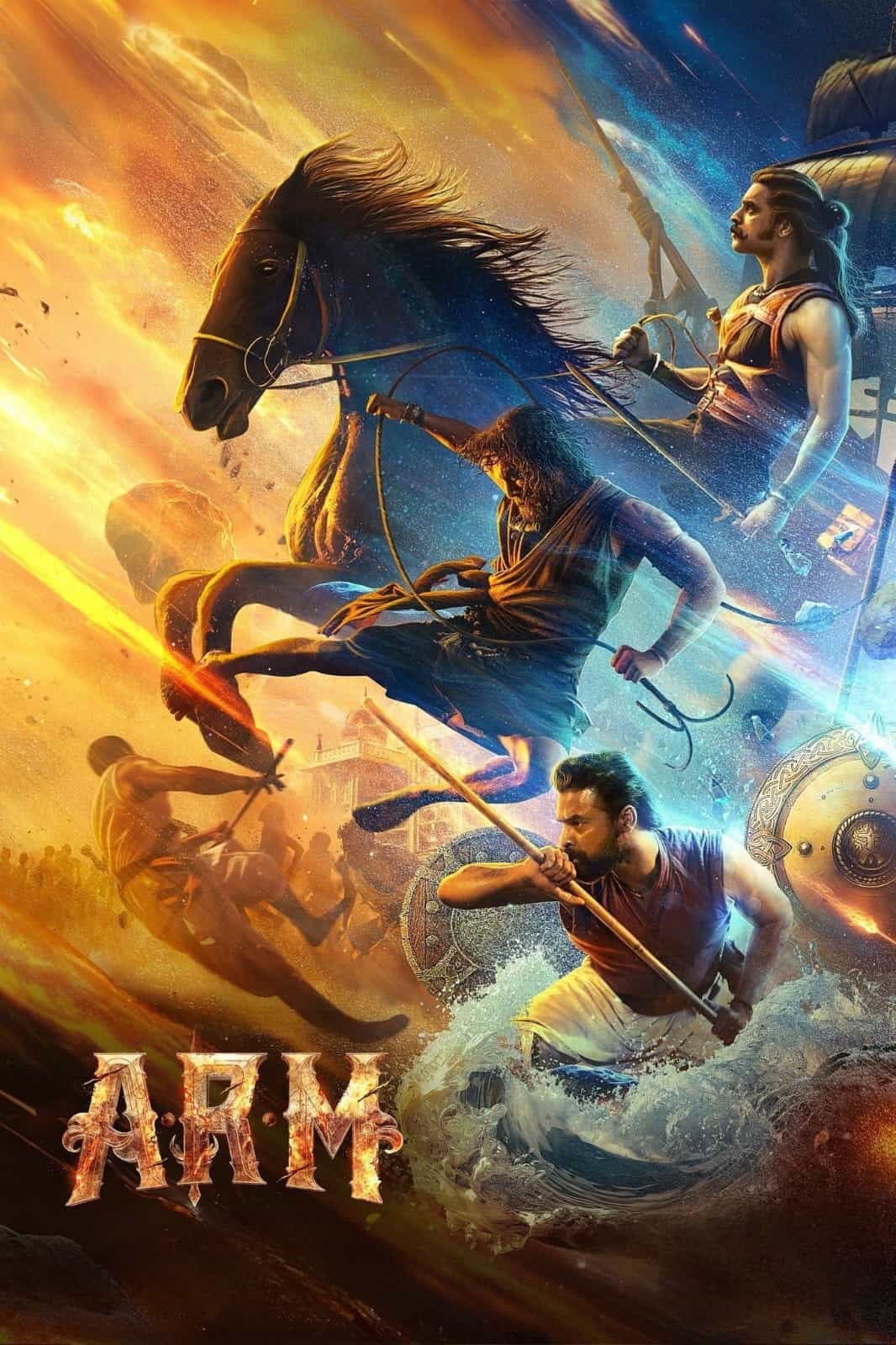 ARM (2024) Dual Audio [Hindi - Malayalam] Movie HDTC