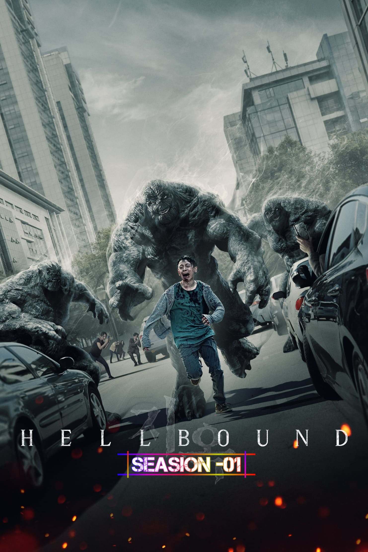 Hellbound S01 (2021) (Hindi + English) Dual Audio Completed Web Series HEVC ESub