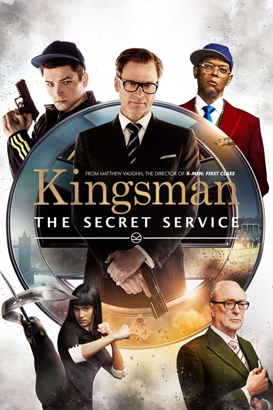 Kingsman The Secret Service (2014) Dual Audio [Hindi + English] Full Movie BluRay ESub