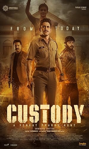 Custody (2023) UNCUT Dual Audio [Hindi-Telugu] WEB-DL