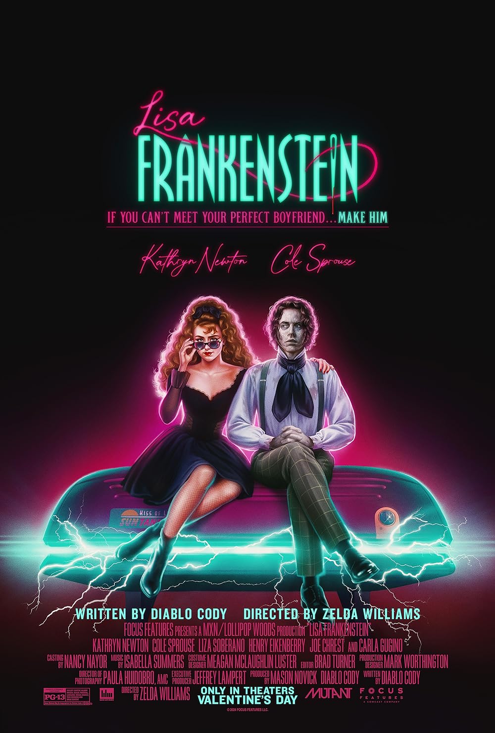 Lisa Frankenstein (2024) English WEB-DL - 480p | 720p | 1080p Full Movie