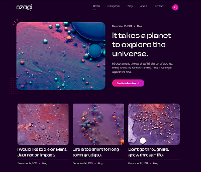 Azagi Blog Wapkiz Theme - Wapkiz Template