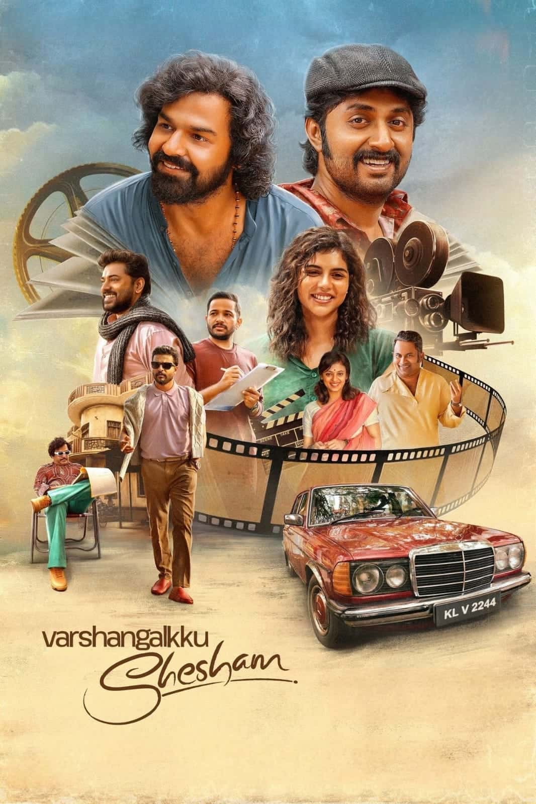 Varshangalkku Shesham (2024) Dual Audio [Hindi - Malayalam] Full Movie HD ESub