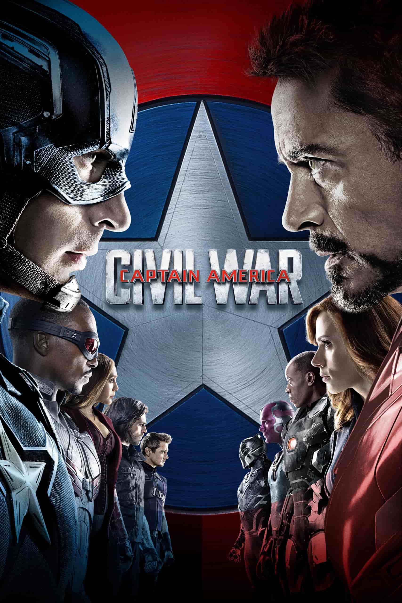 Captain America Civil War (2016) DS4K Dual Audio [Hindi & English] Full Movie BluRay ESub