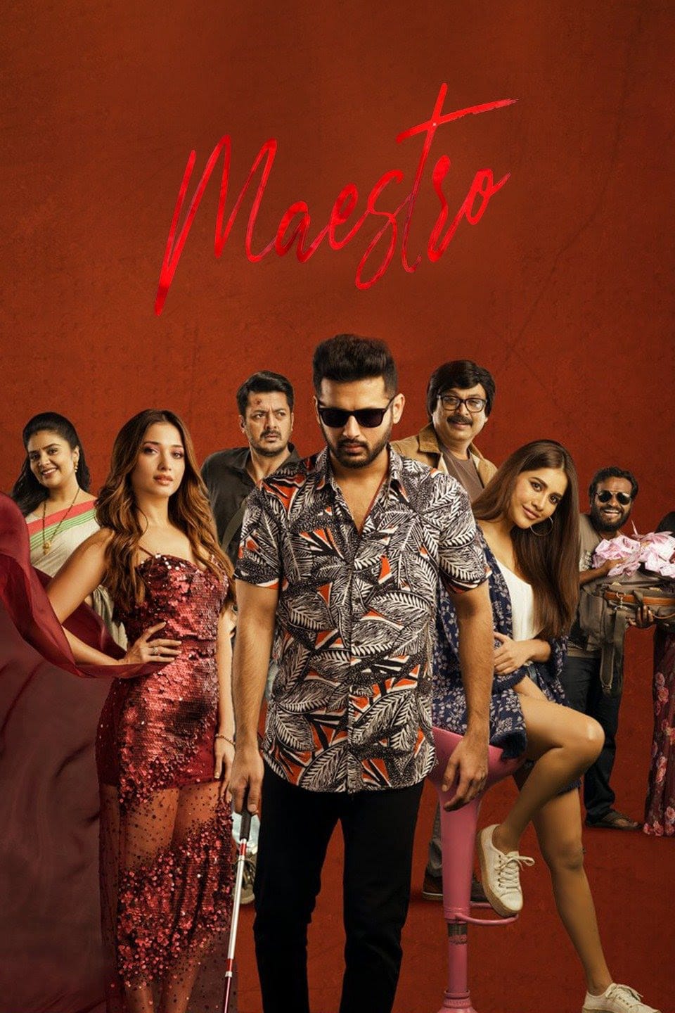 Maestro (2021) UnCut Dual Audio [Hindi - Telugu] Movie HD ESub