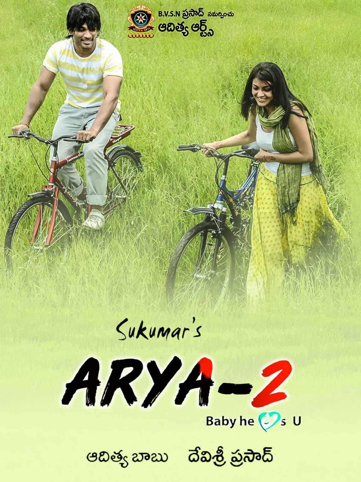 Arya 2 (2009) Dual Audio [Hindi - Telugu] Movie HD ESub