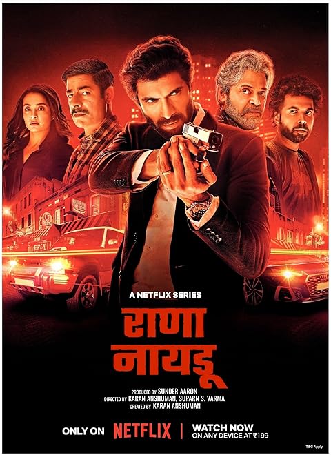 Rana Naidu (2025) Season 2 Hindi Dubbed (Netflix)