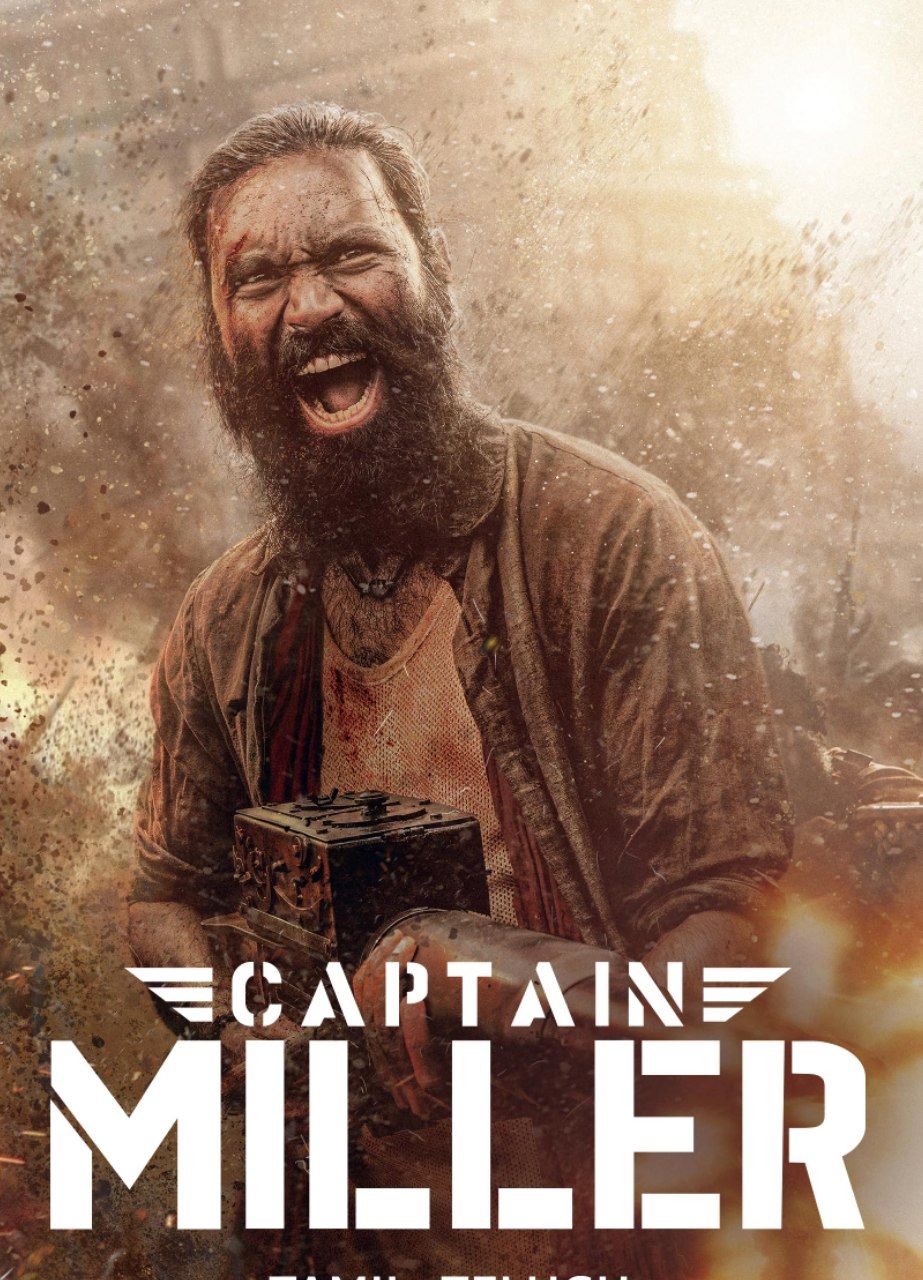 Captain Miller (2024) {Hindi + Tamil} Dual Audio UnCut Movie HD ESub