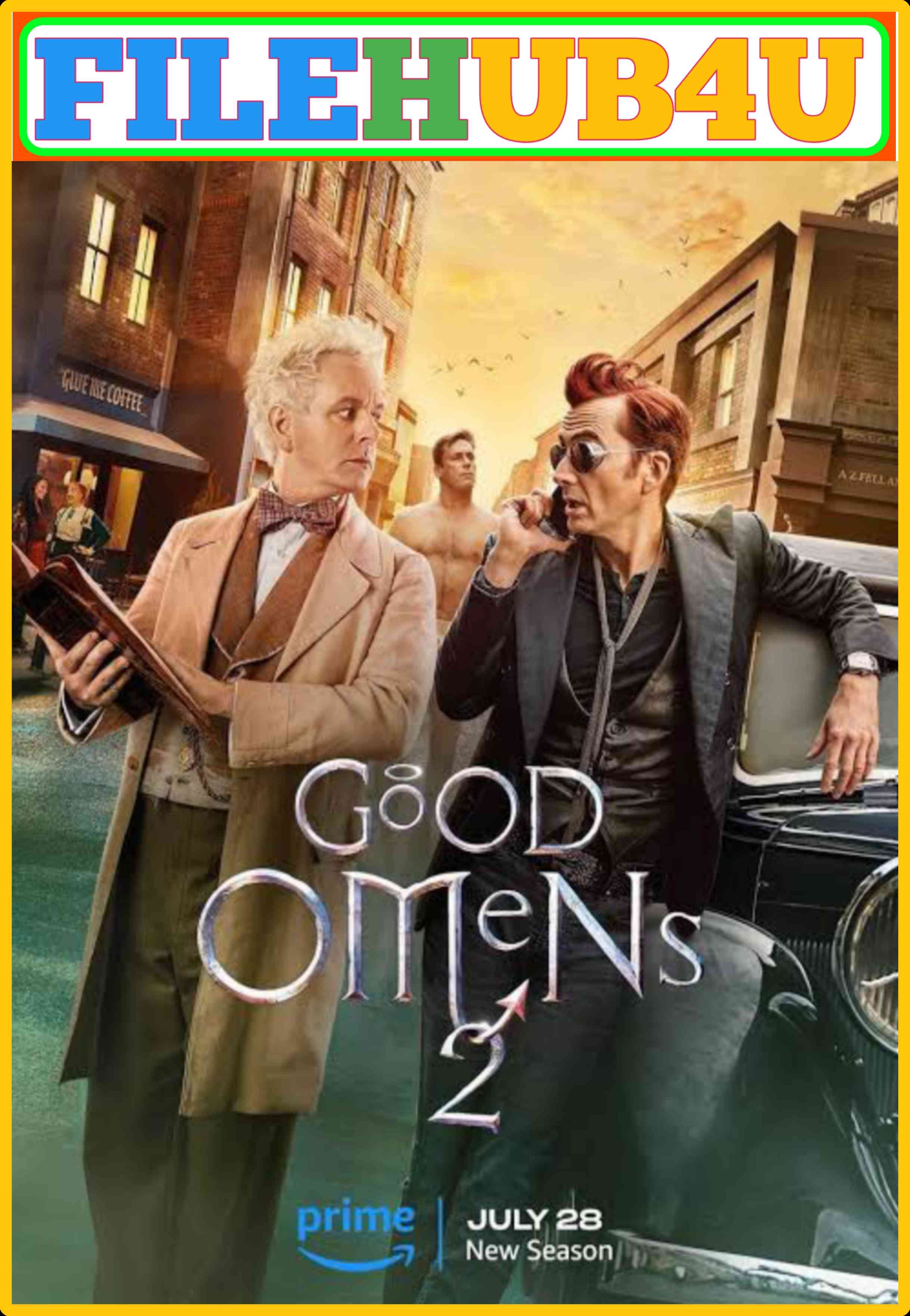 Good Omens S2 (2023) {Hindi + English} Dual Audio Full Movie HEVC ESub