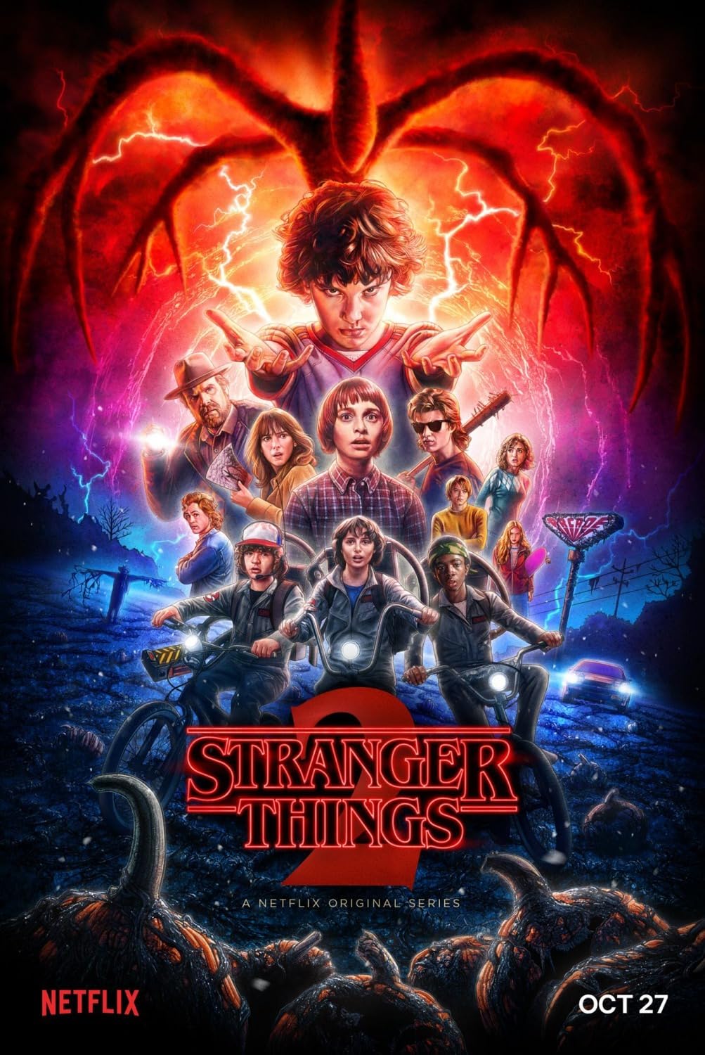 Stranger Things (2019) Season 3 Hindi Dubbed (Netflix)