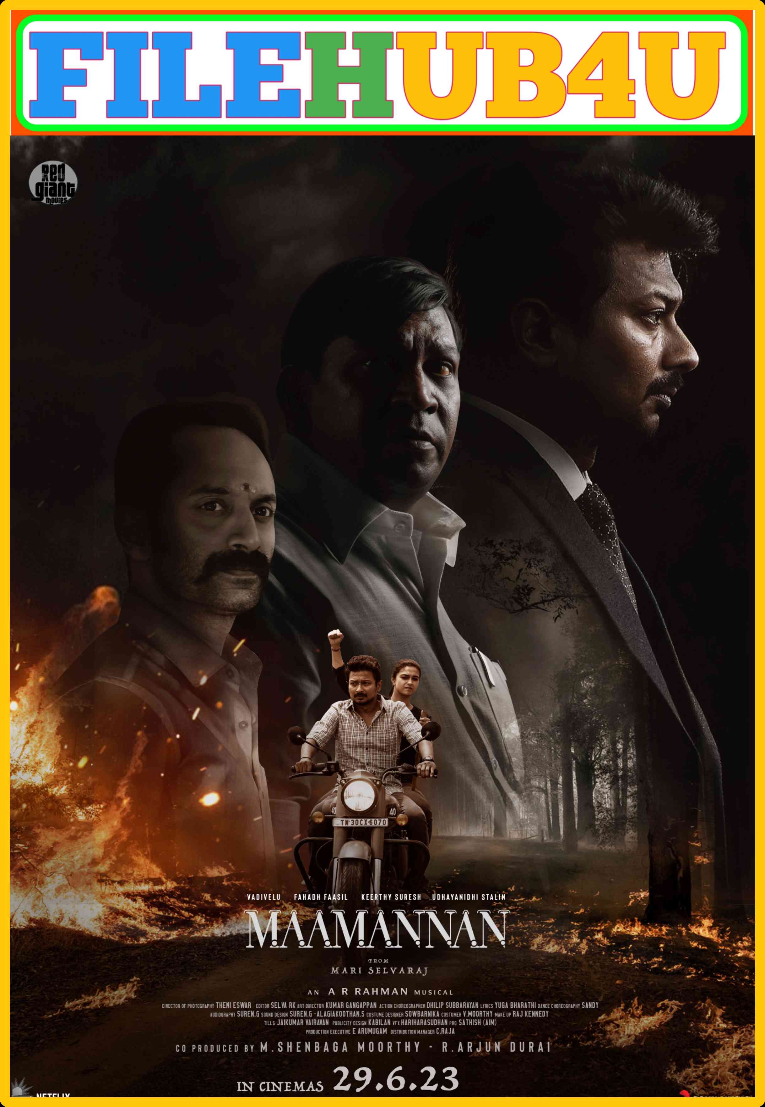 Maamannan (2023) South Hindi {HQ Dubbed} Full Movie HD