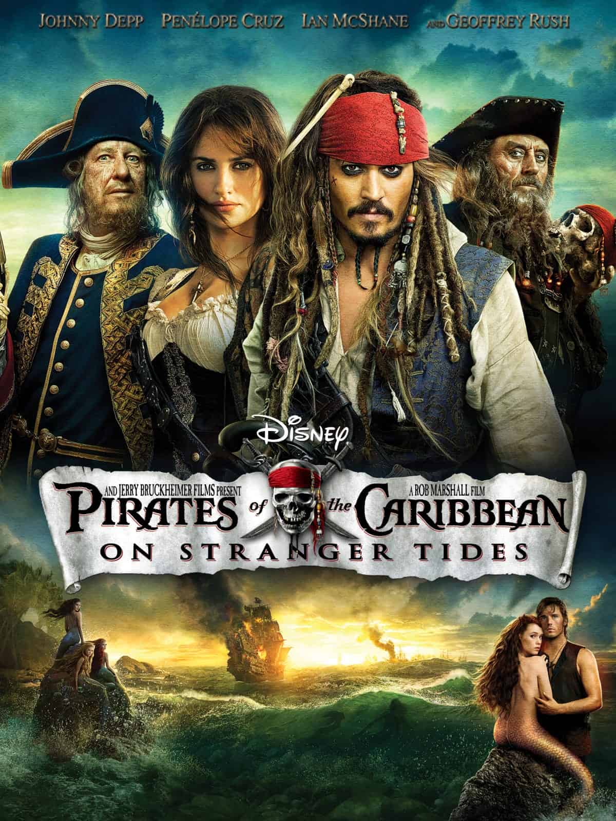 Pirates of the Caribbean On Stranger Tides (2011) Dual Audio [Hindi - English] Full Movie BluRay ESub