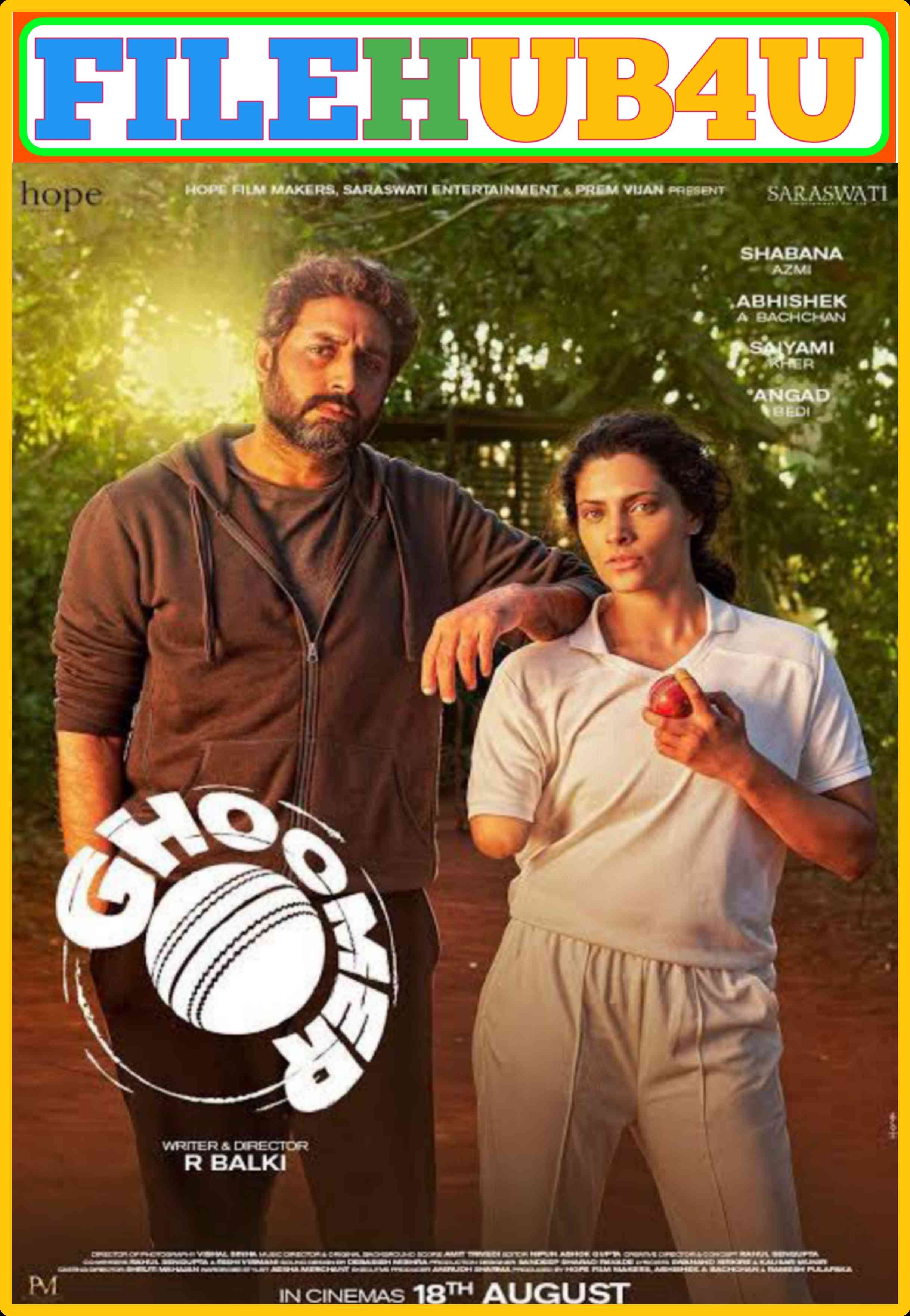 Ghoomer (2023) Bollywood Hindi Full Movie HQ S- Print PreDvd