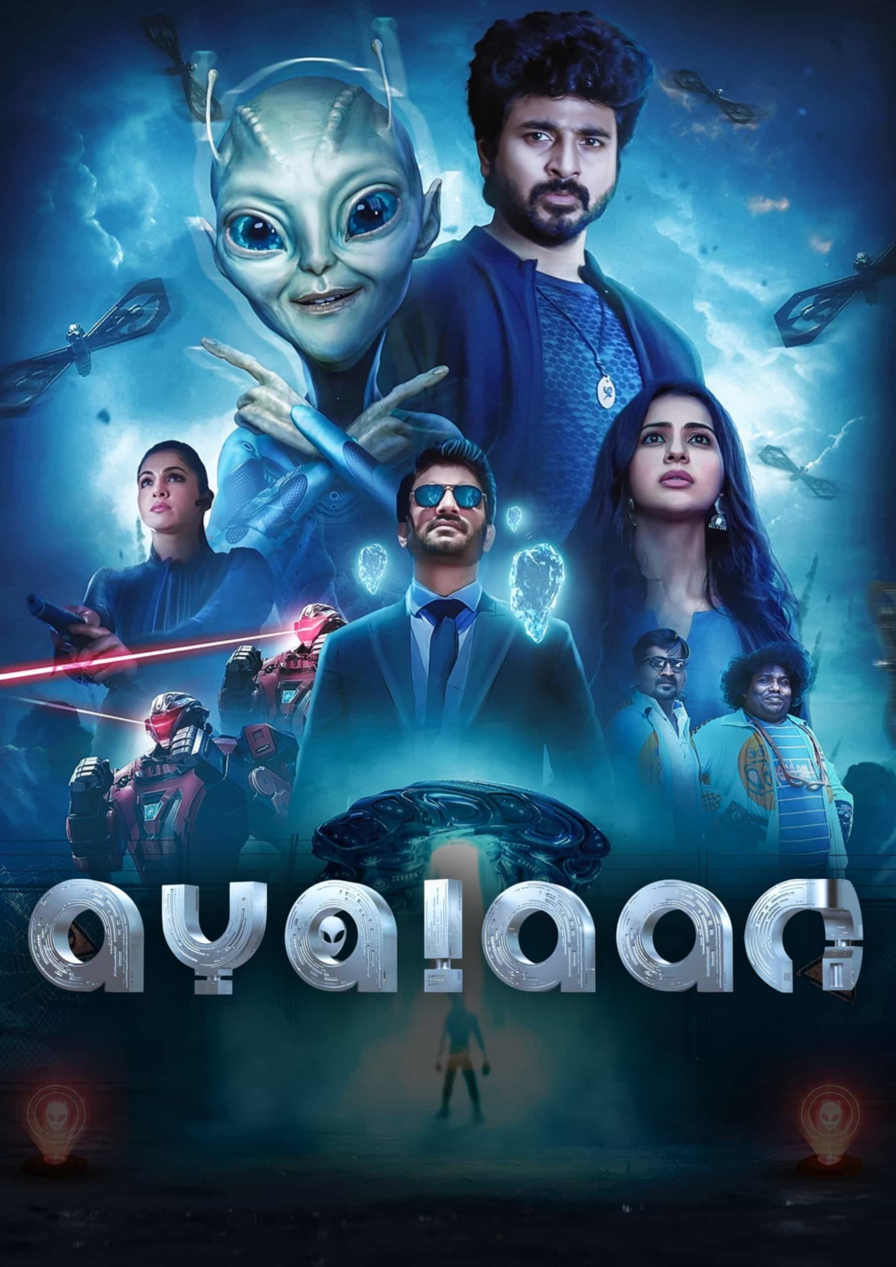 Ayalaan (2024) DS4K Dual Audio [Hindi & Tamil] Full Movie HD ESub
