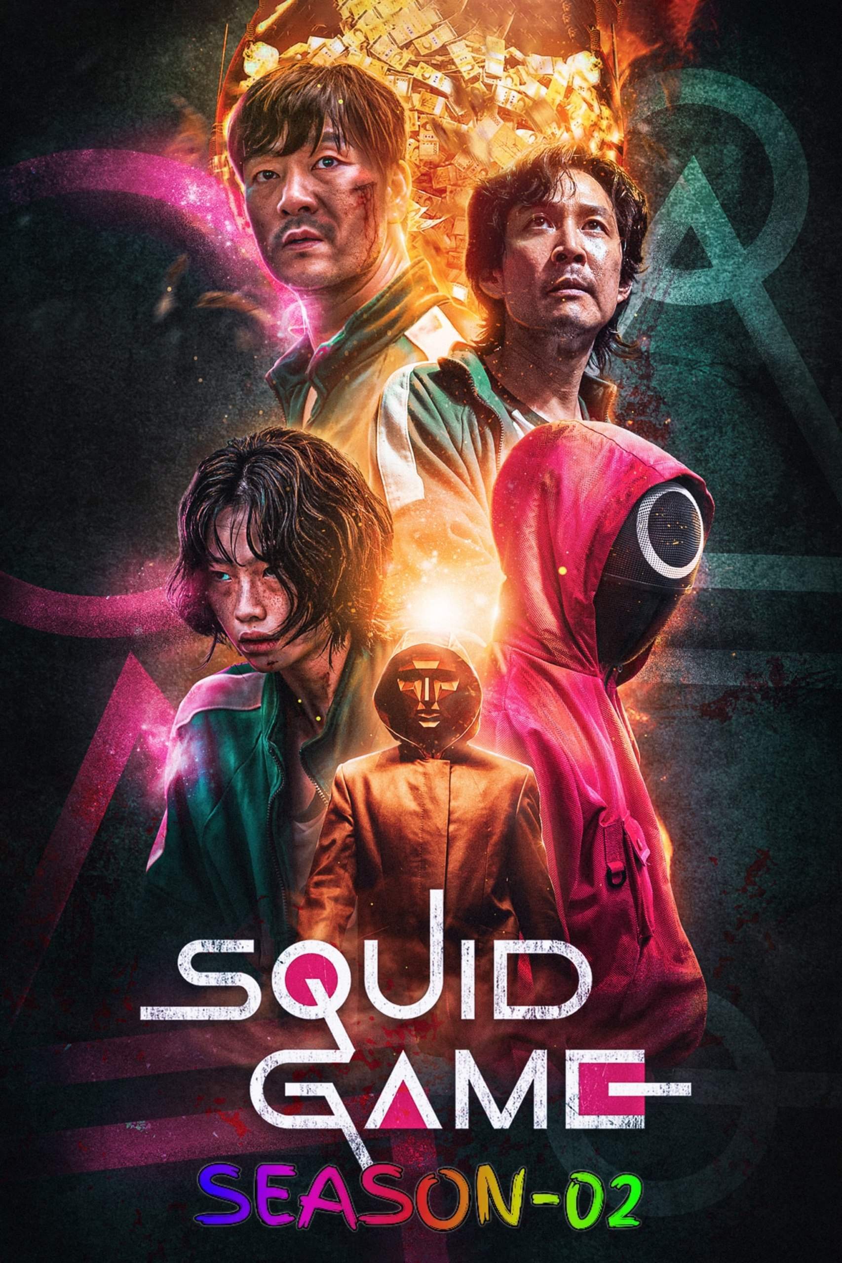 Squid Game S02 (2021) (Hindi + English) Dual Audio Completed Web Series