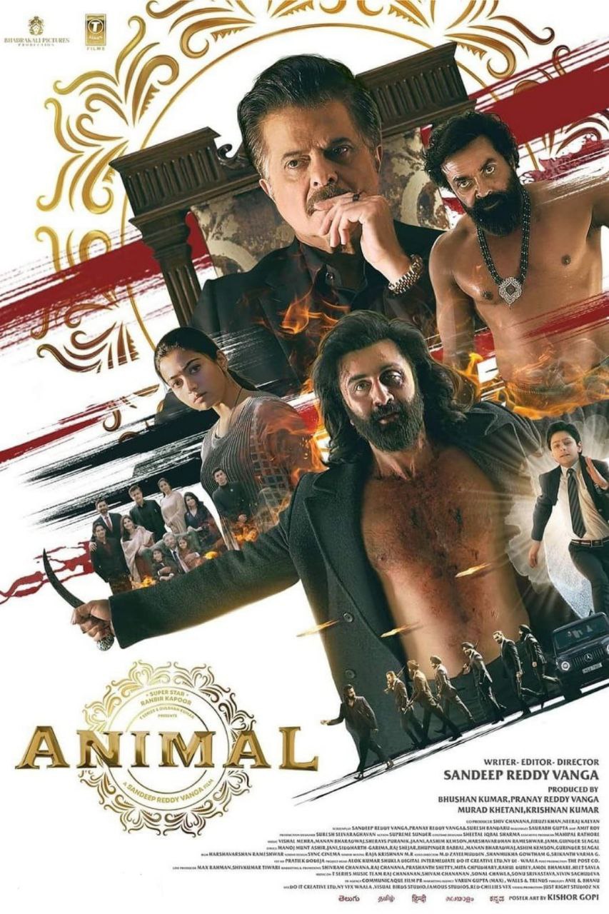 Animal (2023) Bollywood Hindi Full Movie HD ESub
