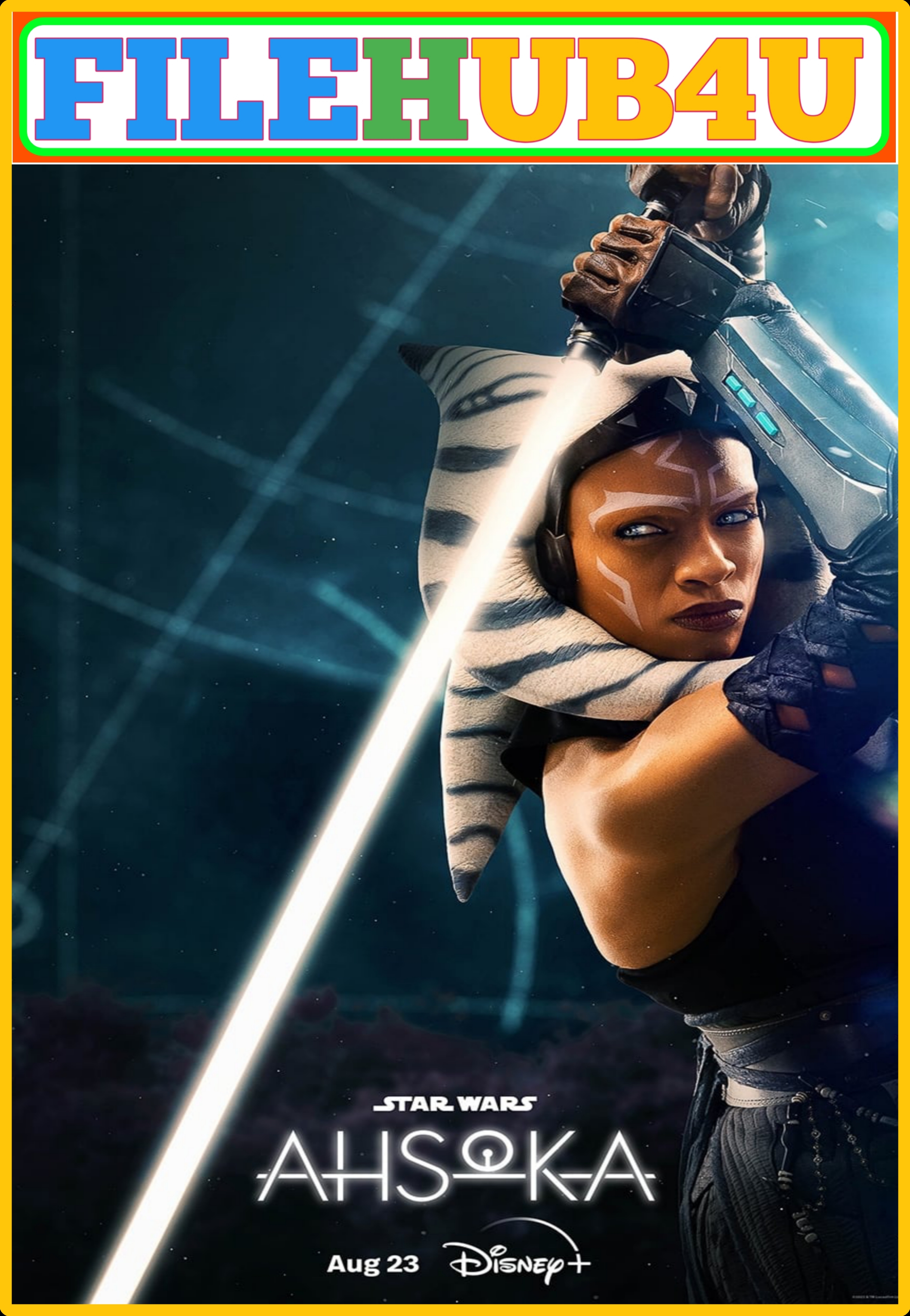 Ahsoka S1 (2023) MCU {Hindi + English} Dual Audio Completed Web Series HEVC ESub