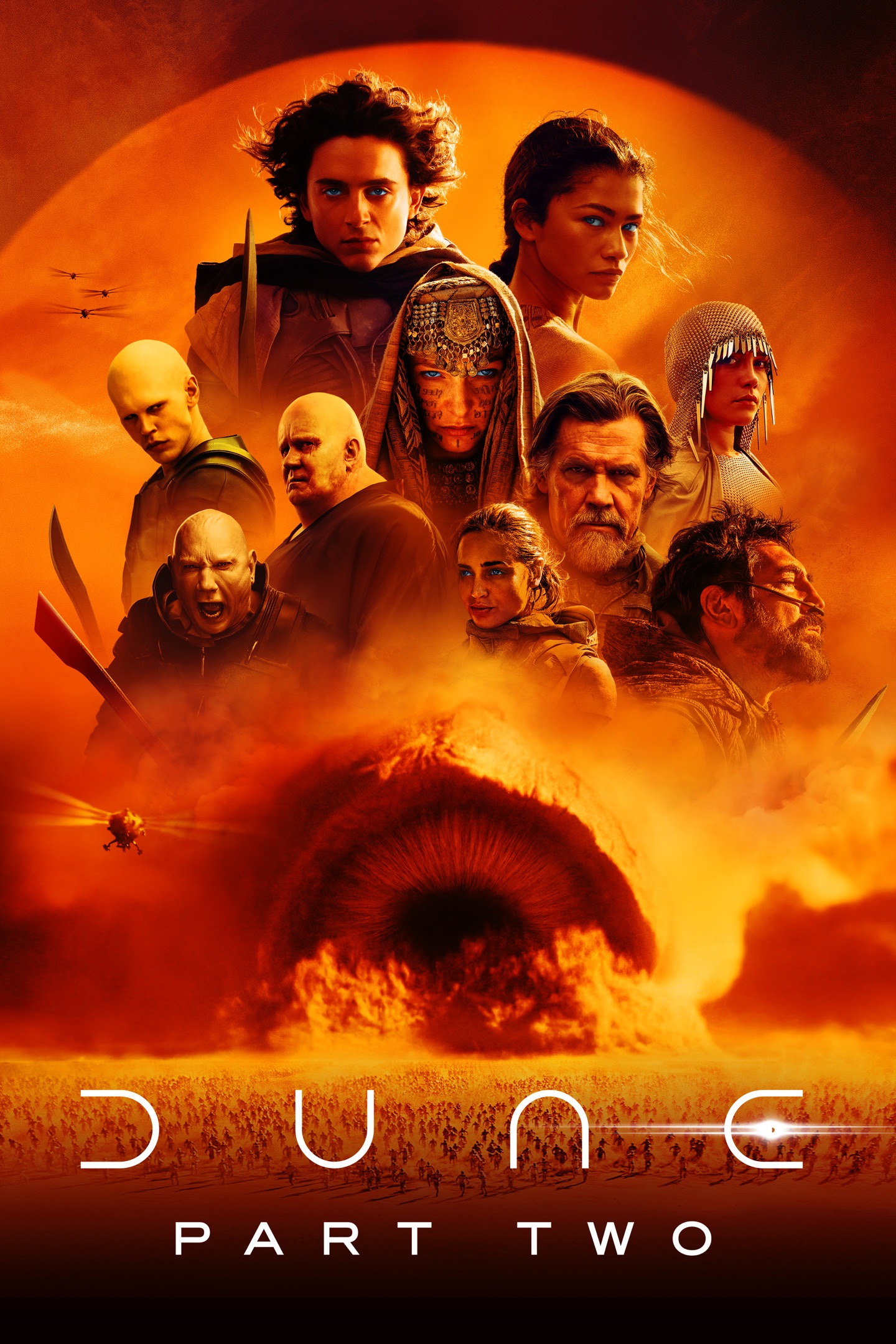 Dune Part Two (2024) {Hindi + English} Dual Audio Movie HD ESub