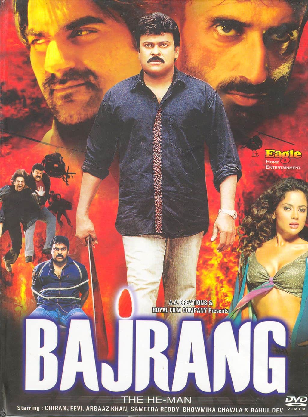 The He Man Bajrang (Jai Chiranjeeva) 2005 Dual Audio [Hindi & Telugu] Full Movie HD ESub