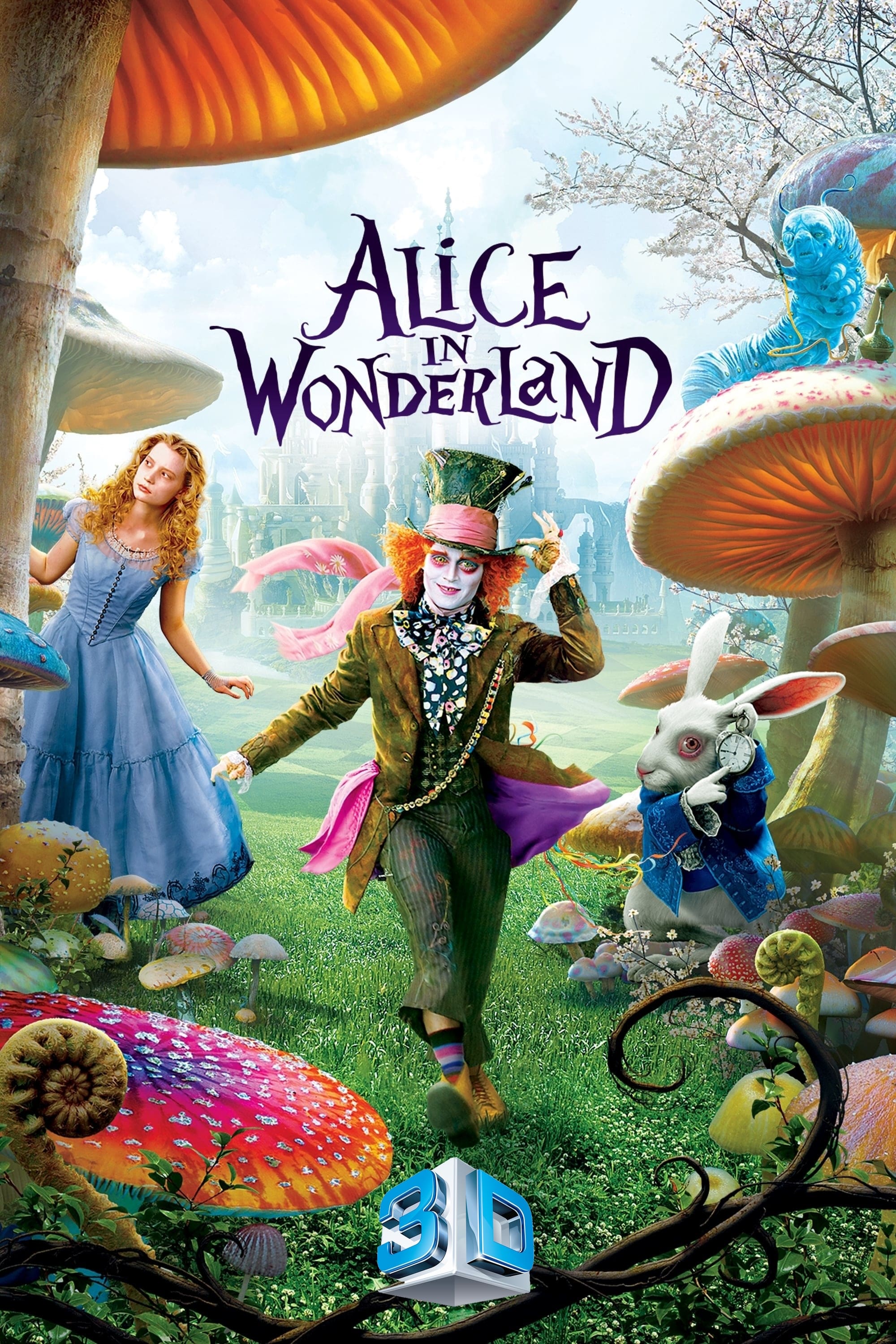 Alice in Wonderland (2010) (Hindi + English) Dual Audio BluRay