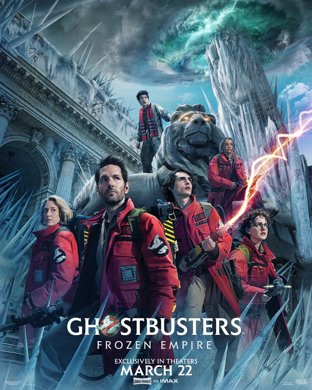 Ghostbusters Frozen Empire (2024) {Hindi (Clear) + English} Dual Audio Movies HD ESub