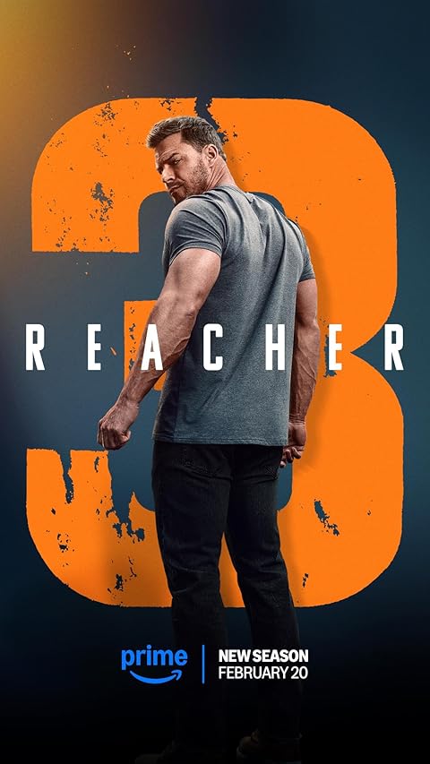 Reacher (2025) S3-E1 To 3 Hindi Dubbed (Amazon Prime)