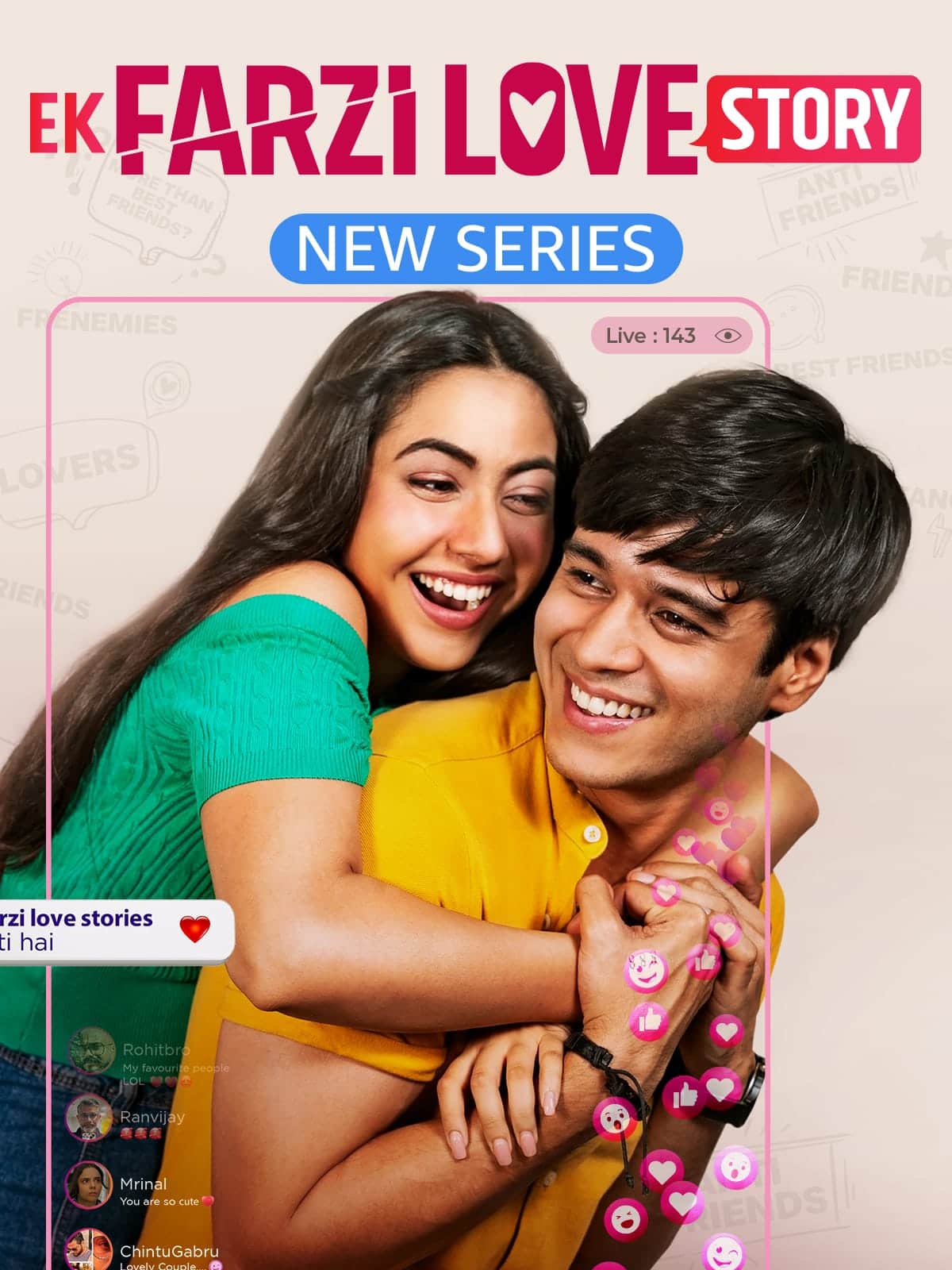 Ek Farzi Love Story (2025) Season 1 Completed Web Series HD ESub