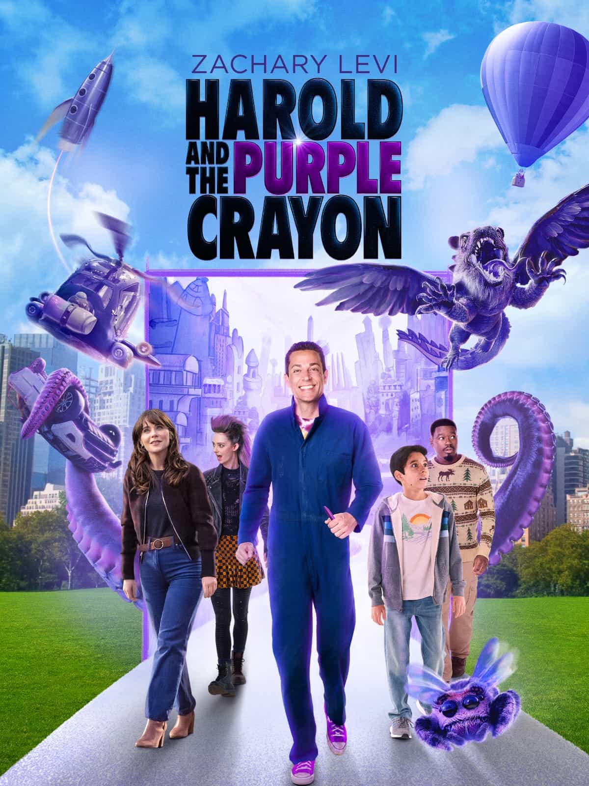 Harold and the Purple Crayon (2024) Dual Audio [Hindi - English] Movie HD ESub