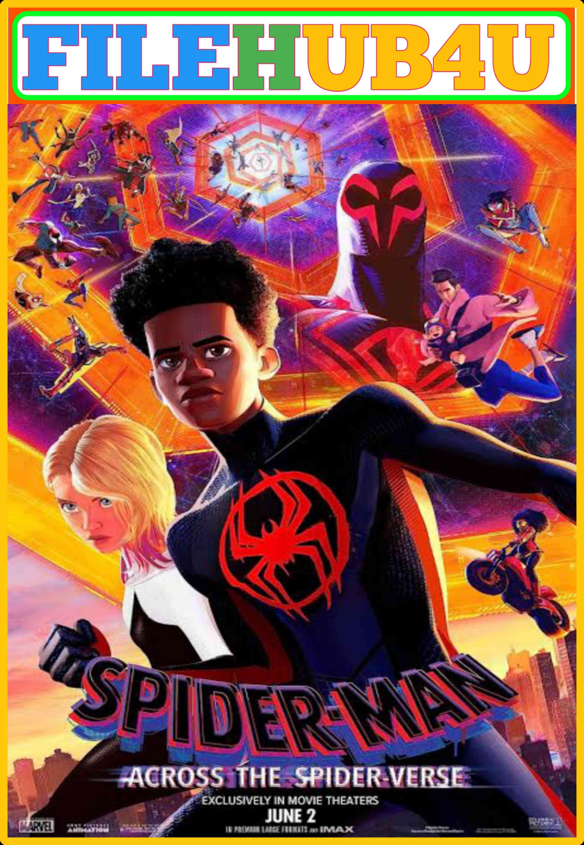 Spider-Man Across the Spider-Verse (2023) {Hindi + English} Dual Audio Full Movie HD ESub