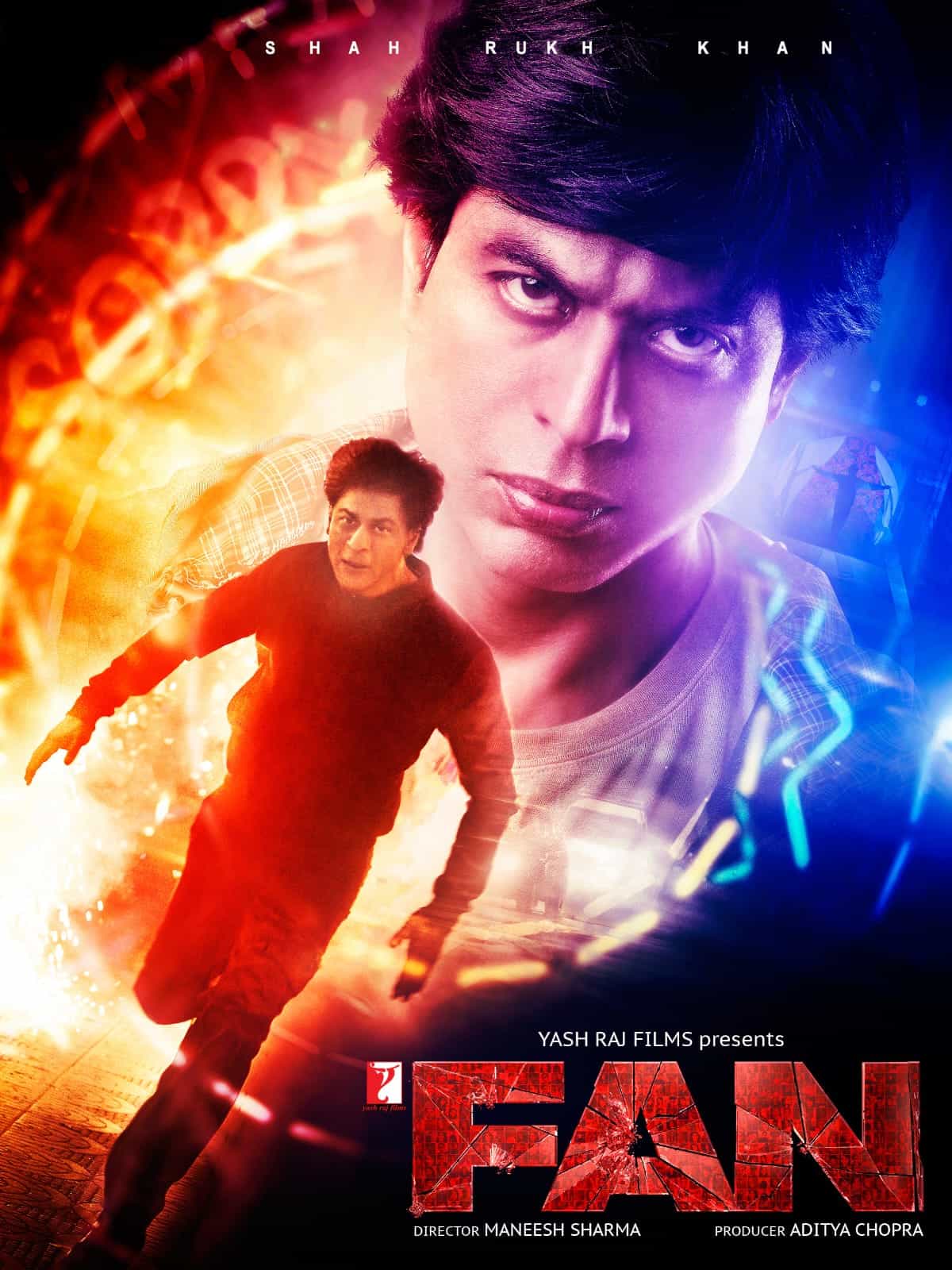 Fan (2016) Hindi Full Movie BluRay ESub