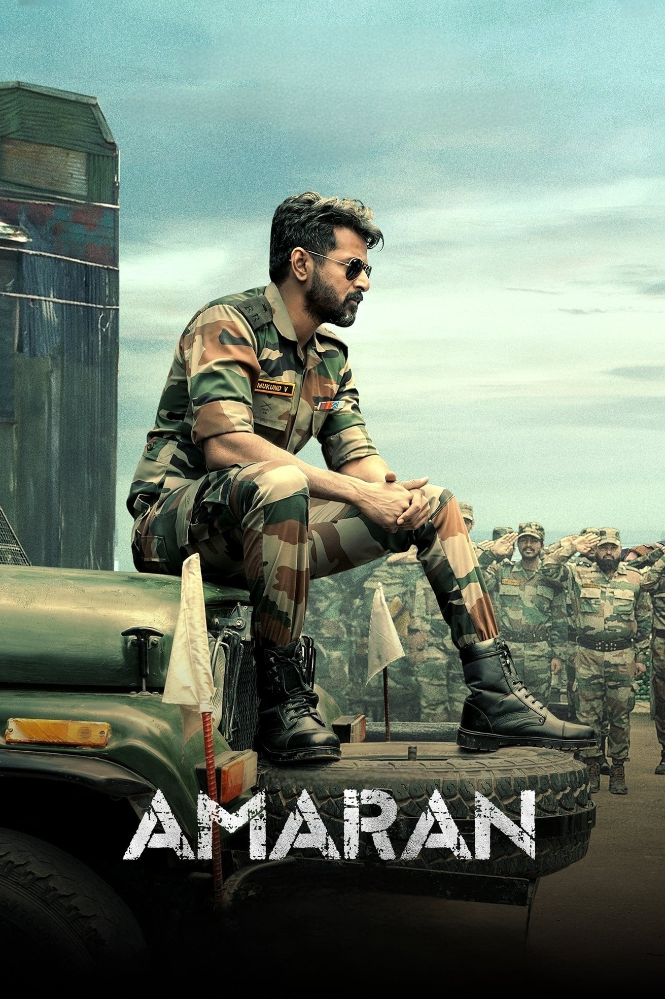 Amaran 2024 Hindi Clear South Movie Download Poster