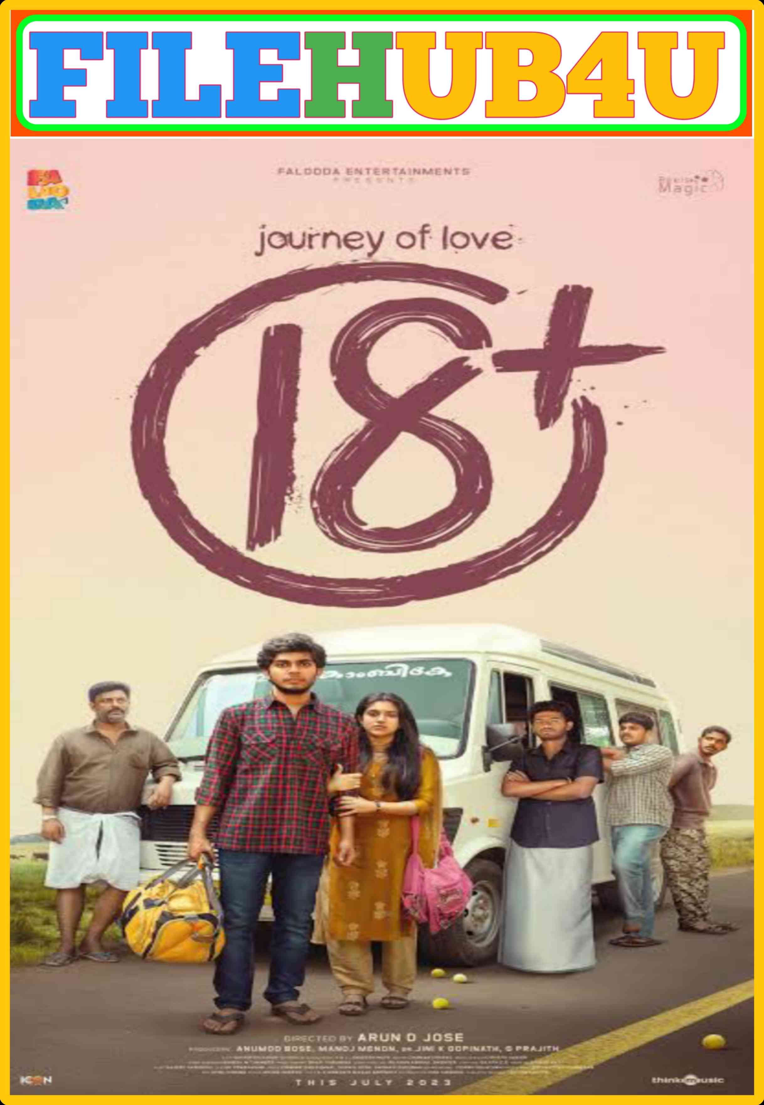 Journey of Love 18+ (2023) {Hindi + Malayalam } Dual Audio South Full Movie HD ESub