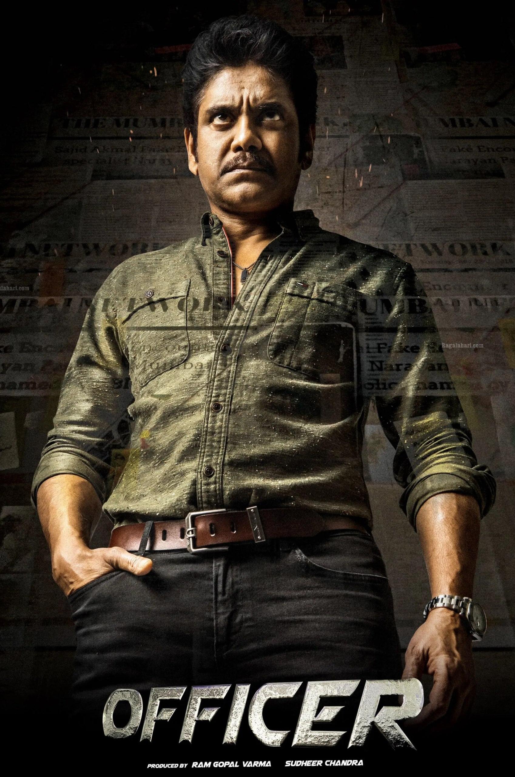 Officer 2018 Hindi Telugu Dual Audio UnCut South Movie HD ESub Poster