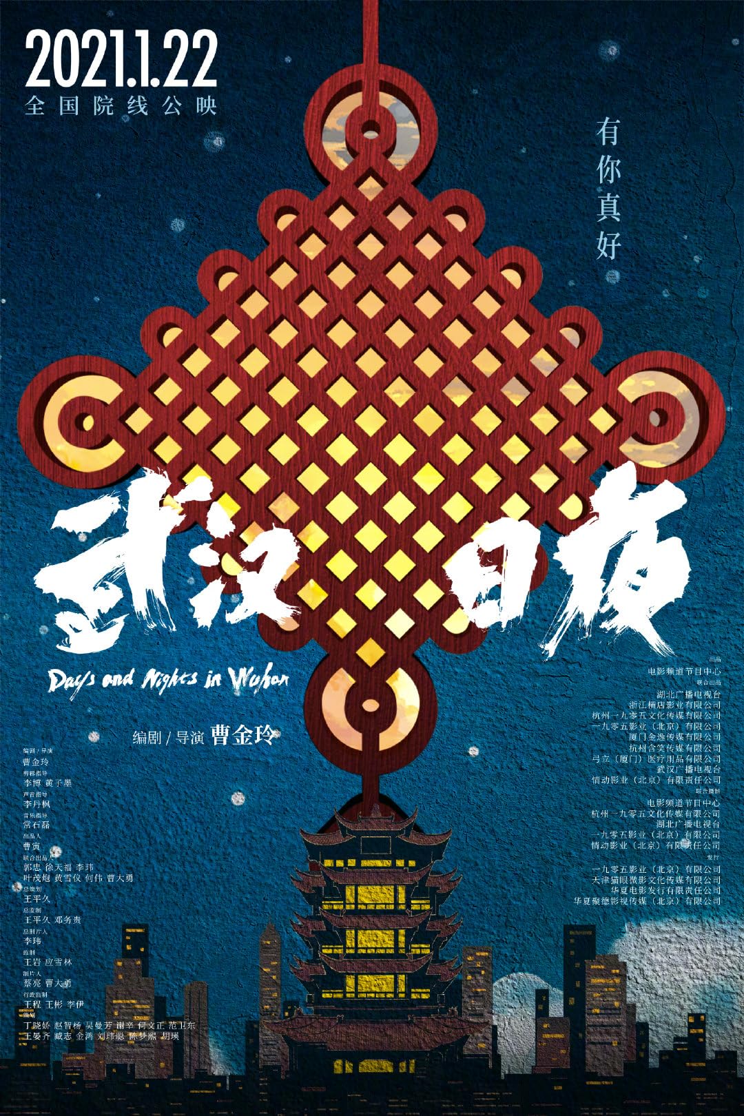 Days and Nights in Wuhan (2021) Hindi Dubbed