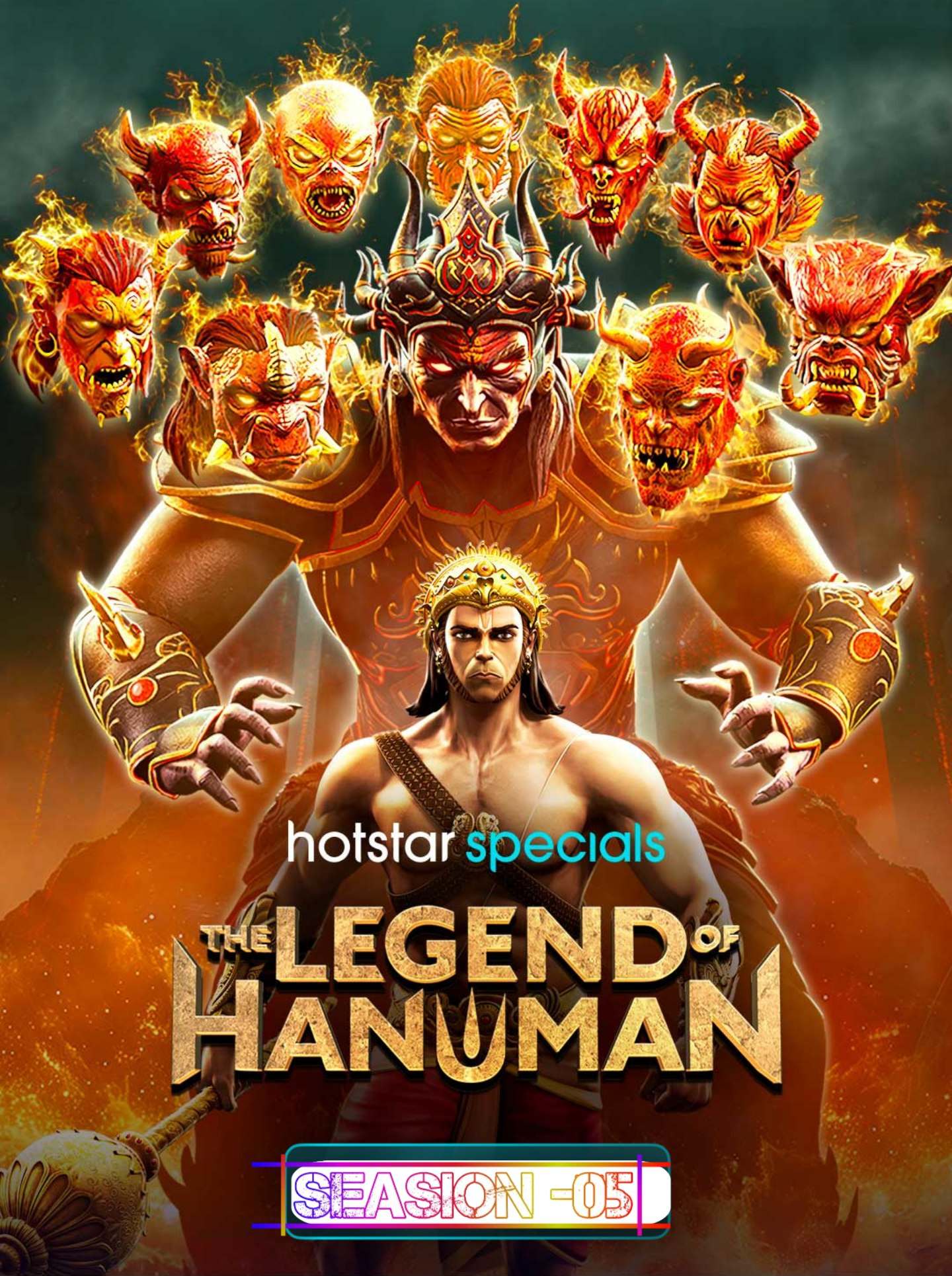 The Legend of Hanuman S05 (2024) Hindi Animation Completed Web Series