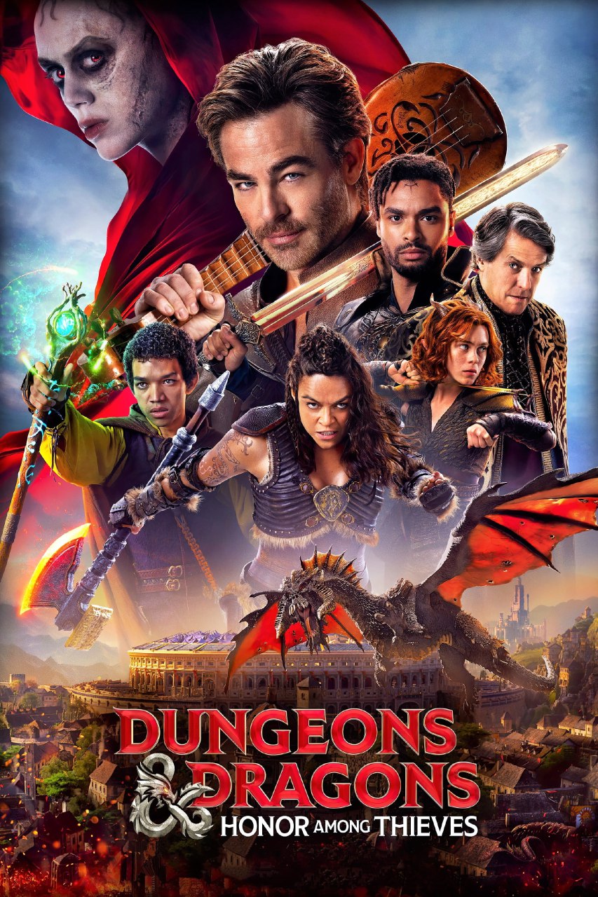 Dungeons   Dragons - Honour Among Thieves (2023) (Hindi + English) Dual Audio Hollywood Movie BluRay HD ESub