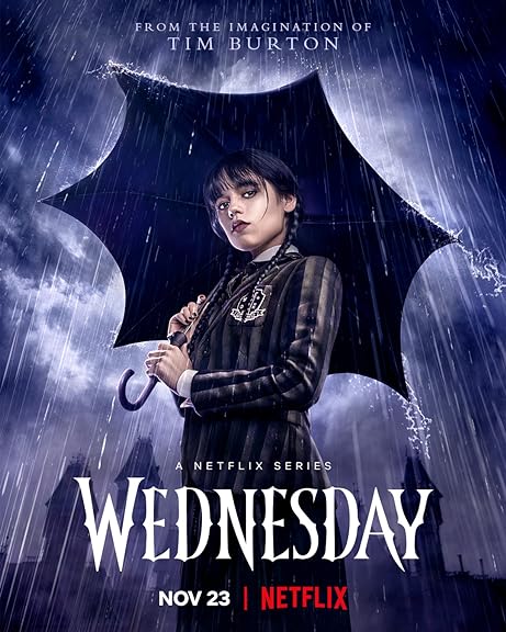 Wednesday (2022) Season 1 Hindi Dubbed (Netflix)