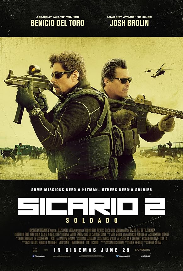 Sicario: Day of the Soldado (2018) English & Hindi Dubbed