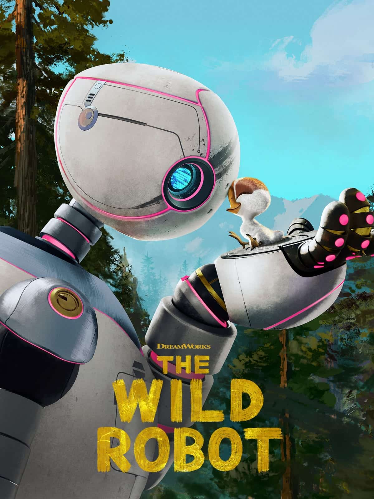 The Wild Robot (2024) Dual Audio [Hindi - English] Full Movie HD Esub