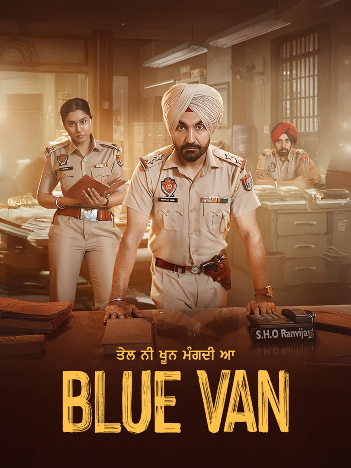 Blue Van (2024) Punjabi Full Movie HD ESub