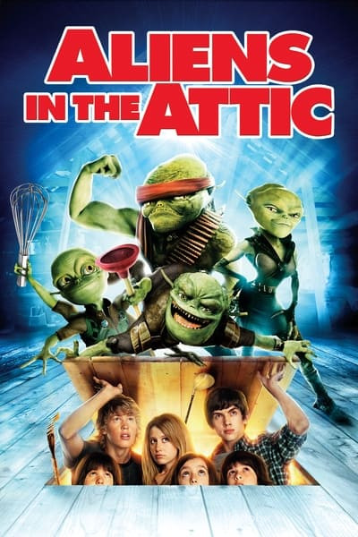 Aliens in the Attic (2009) Dual Audio {(हिन्दी)-English} Movie 480p | 720p | 1080p BluRay ESub
